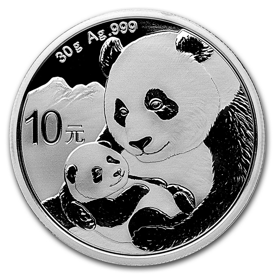 Silver Chinese Panda Coin 2019 - 30 Gram
